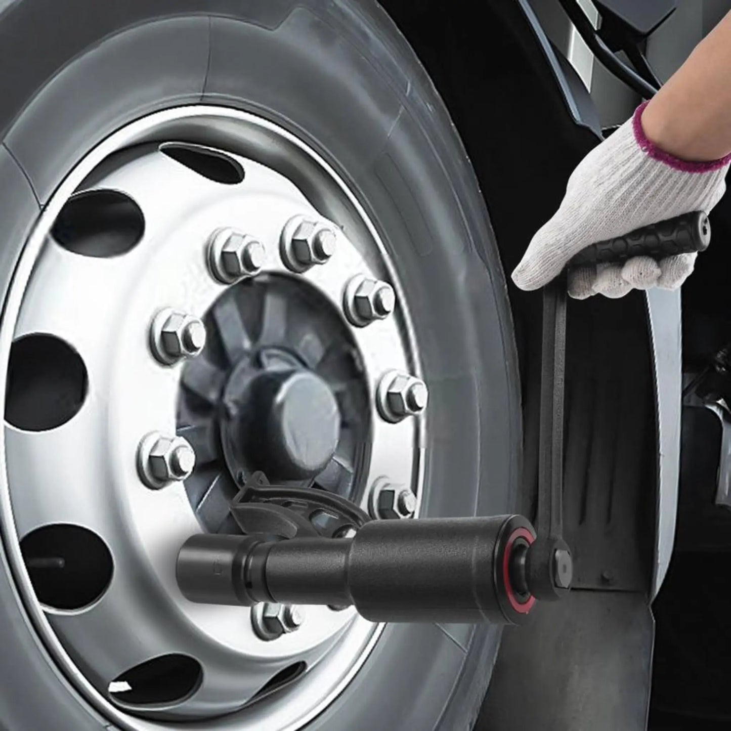 FORTIXY Torque Multiplier Torque Wrench 25.4mm Ratio 1:58 Force Multiplier with 8 Sockets Alloy Steel Torque Multiplier Box for Removing Wheel Nuts, Garage